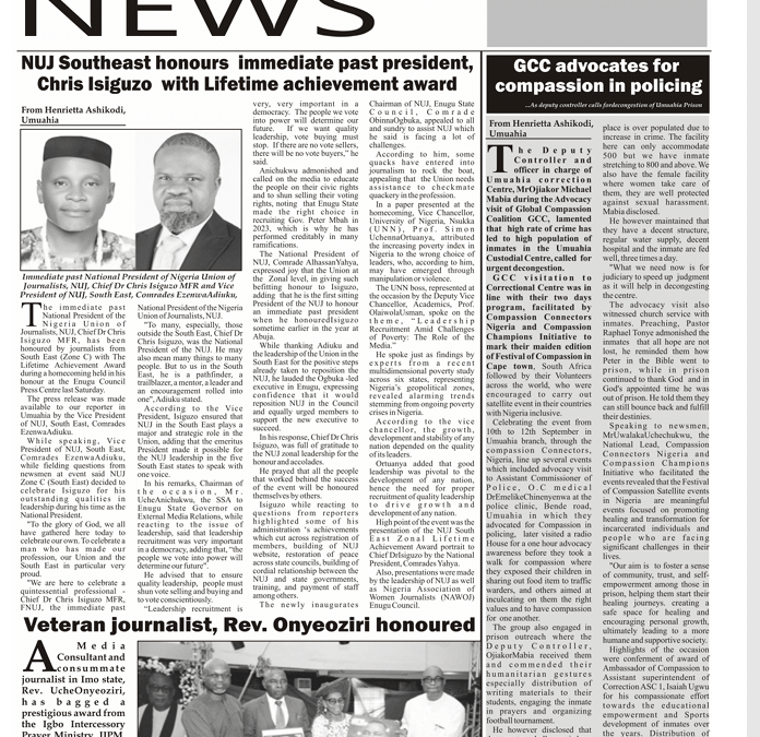 Nigerian Connectors Make Headlines Advocating for Compassionate Policing in Nigeria