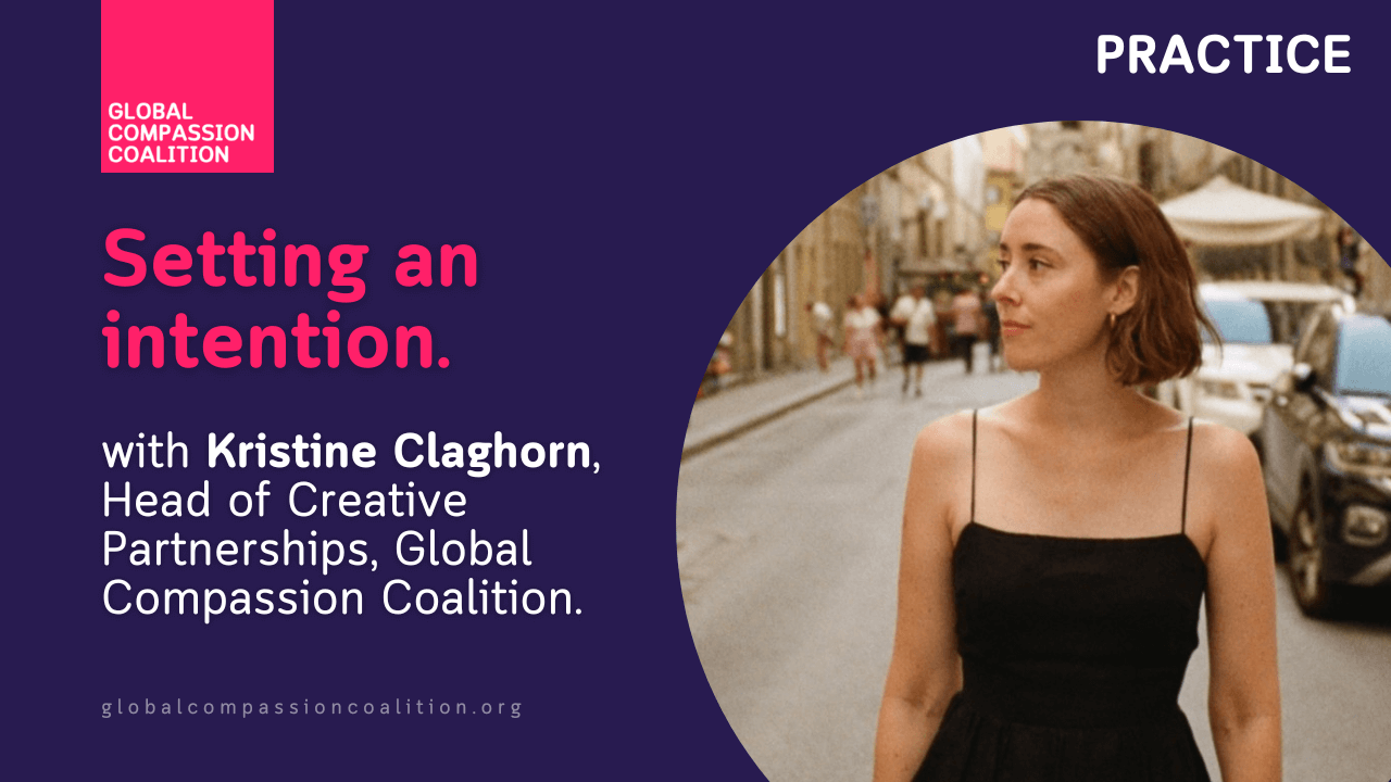 Setting an intention