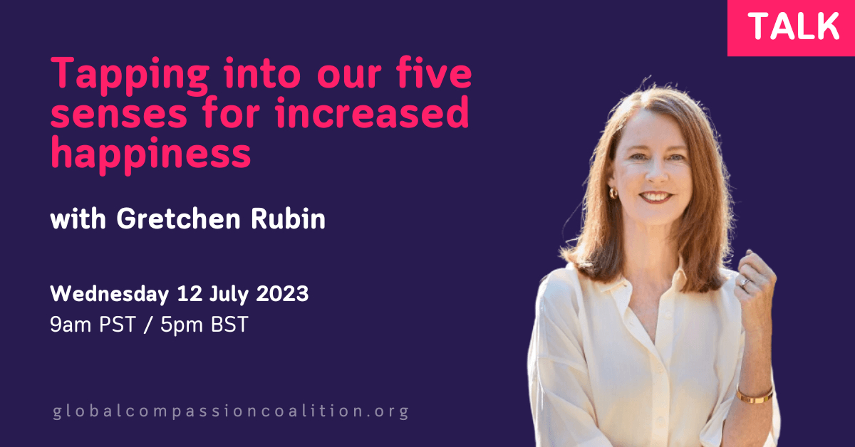 Tapping into our five sense for increased happiness