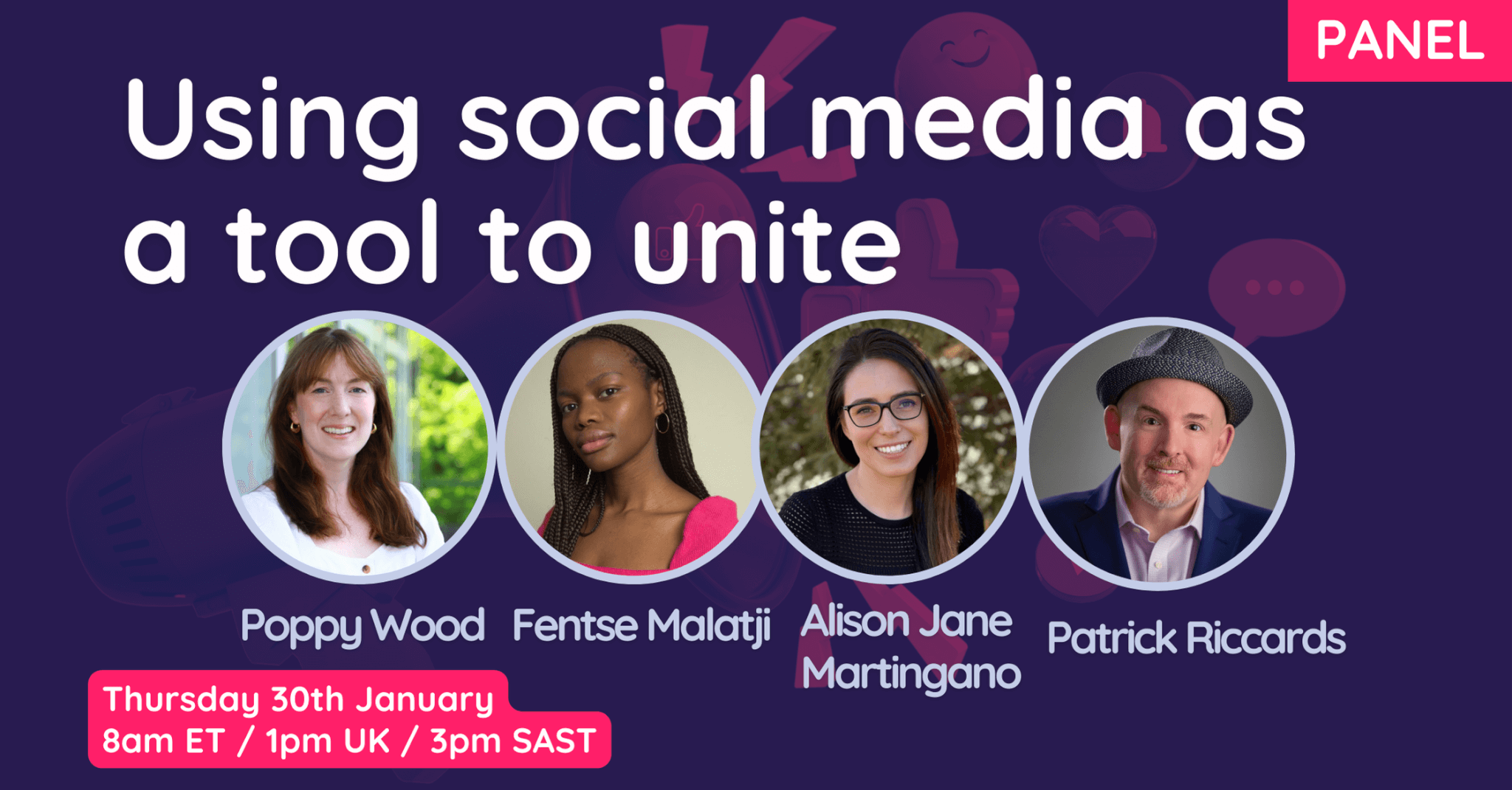 Using social media as a tool to unite