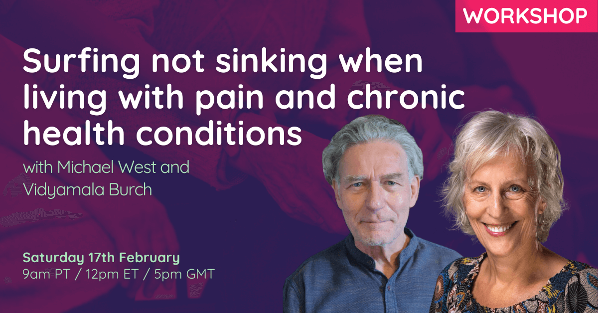 Surfing not sinking when living with pain and chronic health conditions